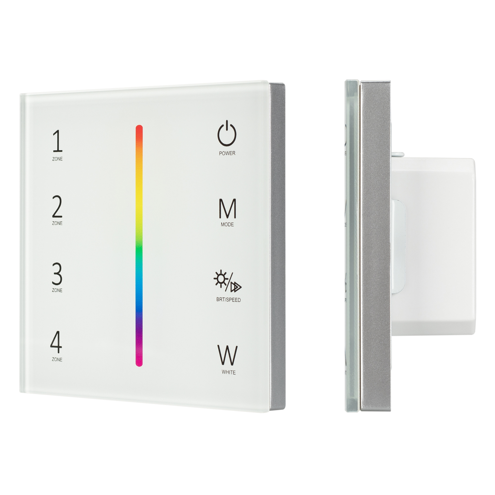 Arlight Панель Sens SMART-P45-RGBW White (230V, 4 зоны, 2.4G) (IP20 Пластик, 5 лет) фото