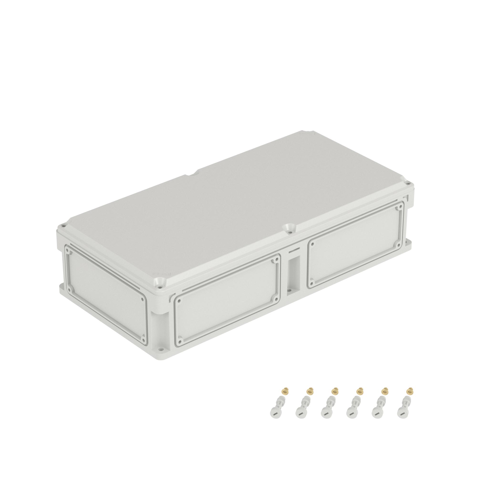 DKC Корпус RAM box без МП 600х300х146 мм, с фланцами, непрозрачная крышка  высотой 21 мм, IP66/IP67 фото