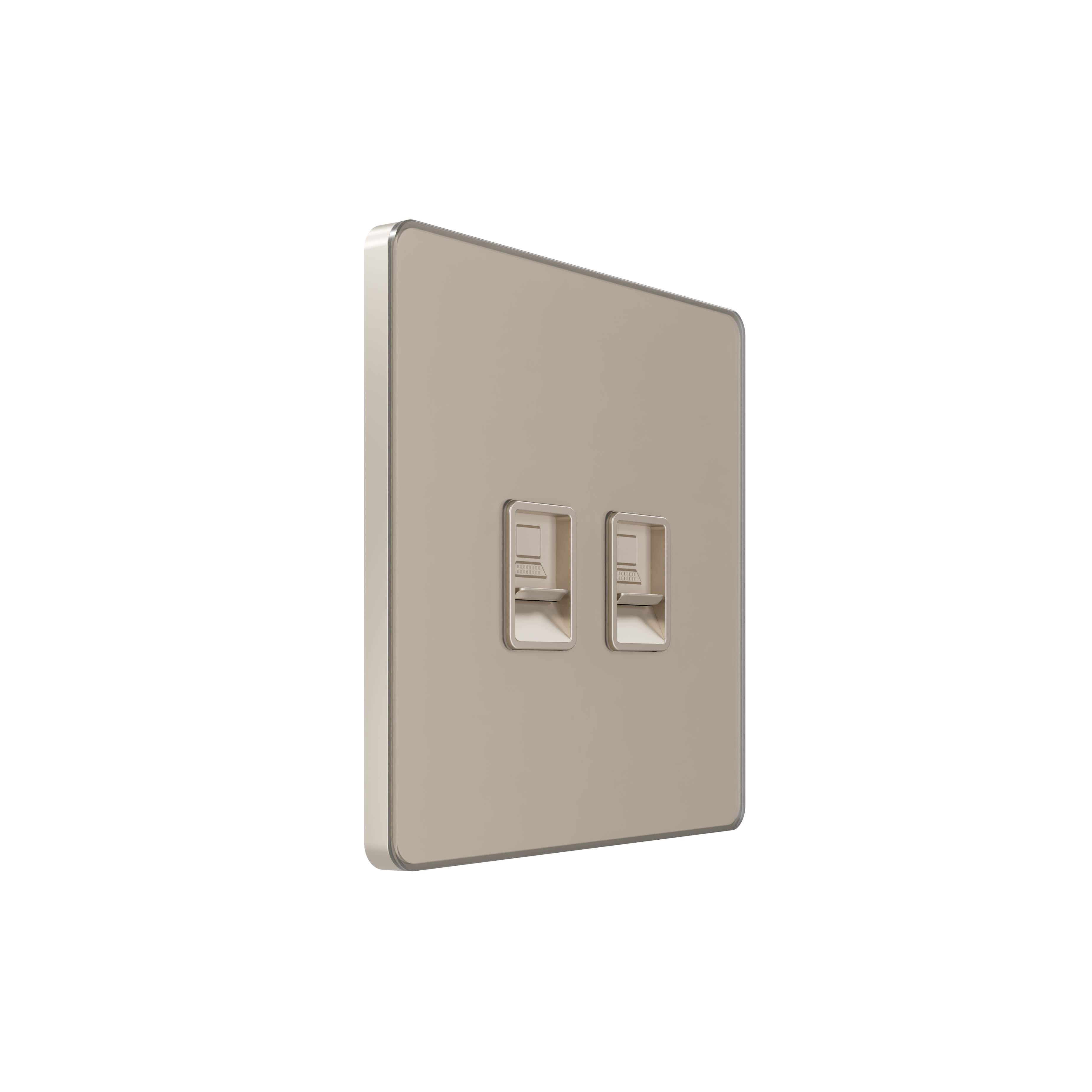 Systeme Electric Systeme Infinity Песчаный берег Розетка информационная RJ-45 кат.5e 2-я фото