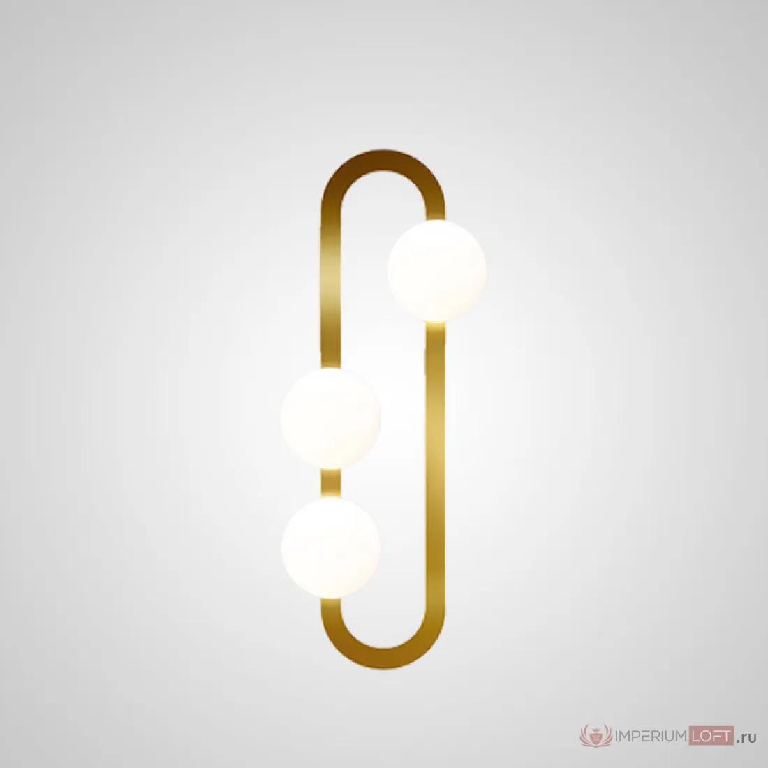 ImperiumLoft Настенный светильник DIKA L3 Brass фото