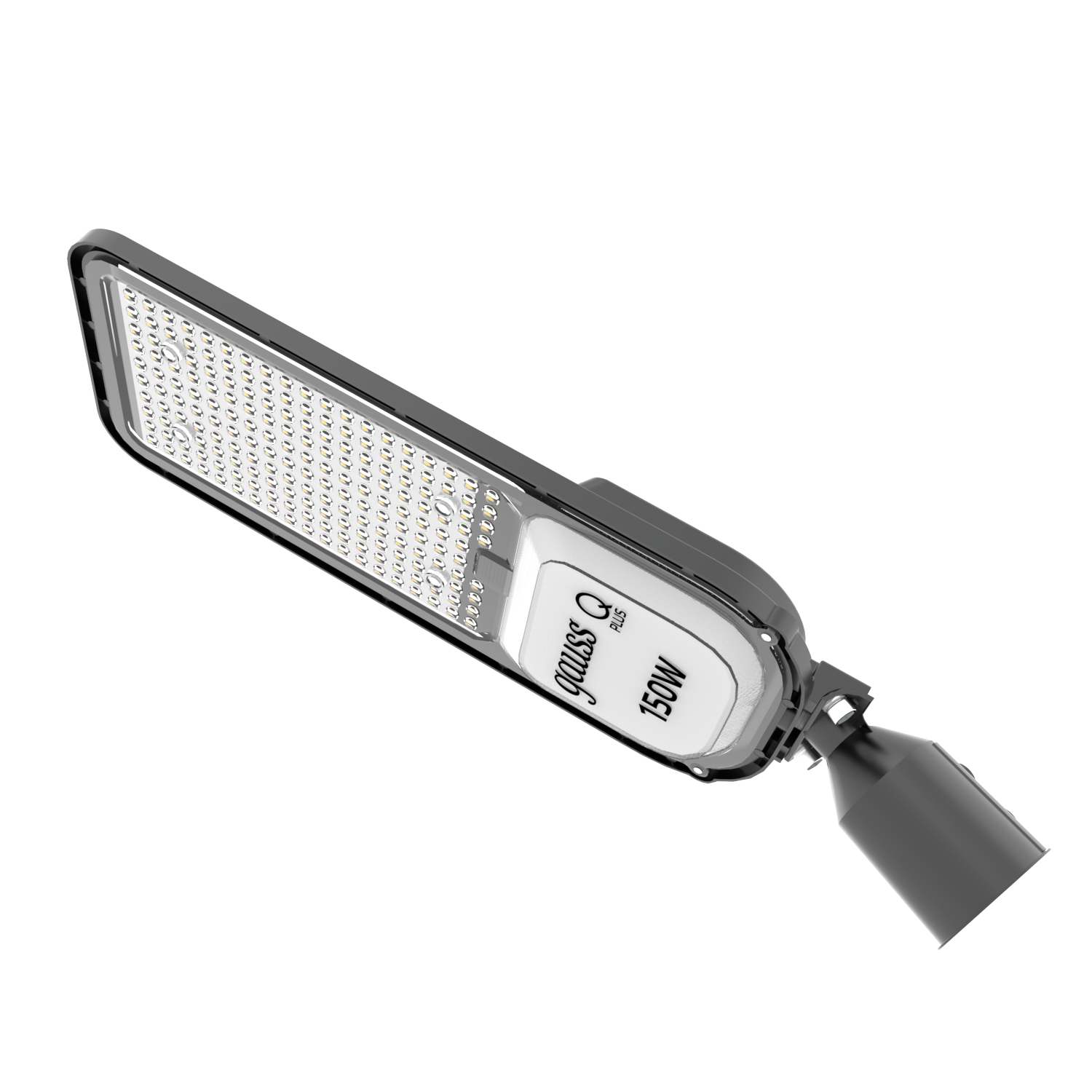 Gauss Светильник уличный Qplus 150W 18000lm 5000K 120-260V IP65 535*260*64мм черный КСС 