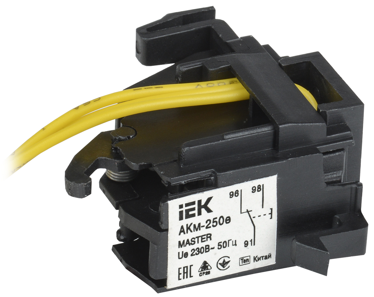 IEK KARAT MASTER Контакт аварийный АКм-250е (АКм-35) с электронным расцепителем фото