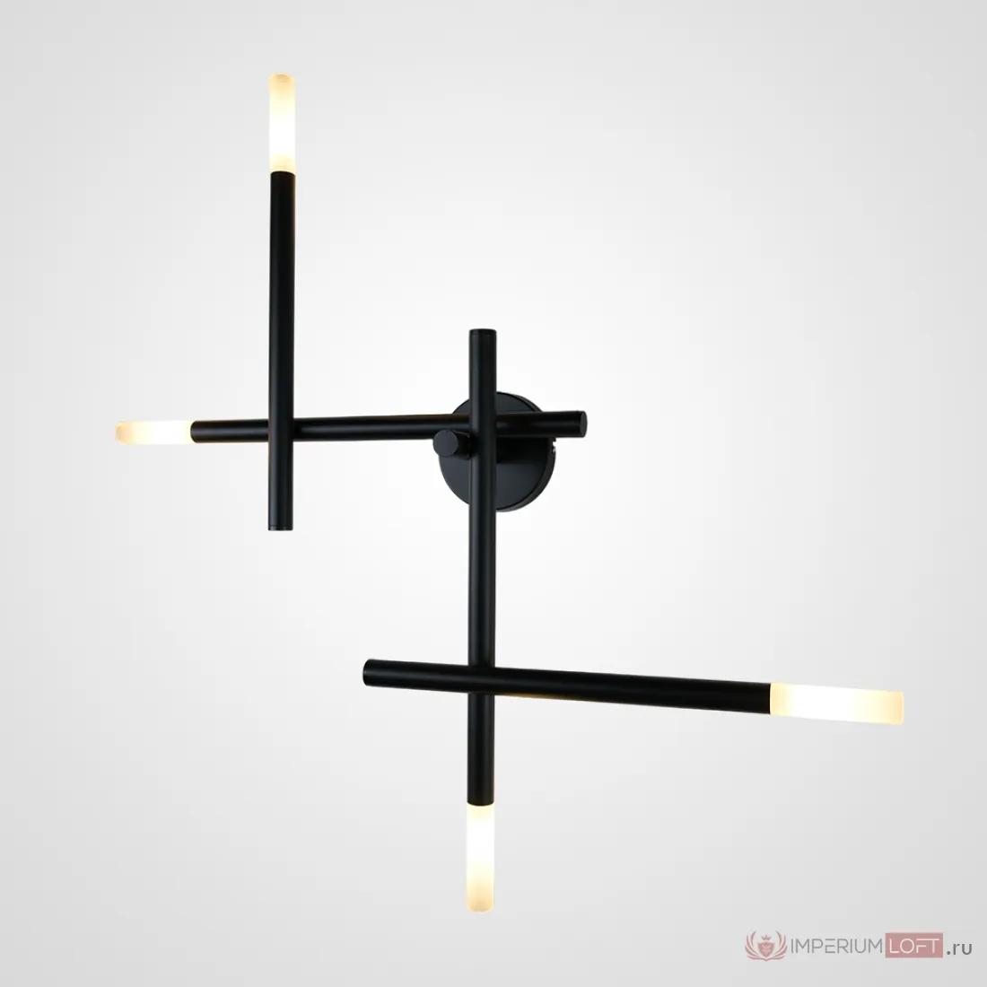 ImperiumLoft Настенное бра TRAVERSE WALL Black H83 фото