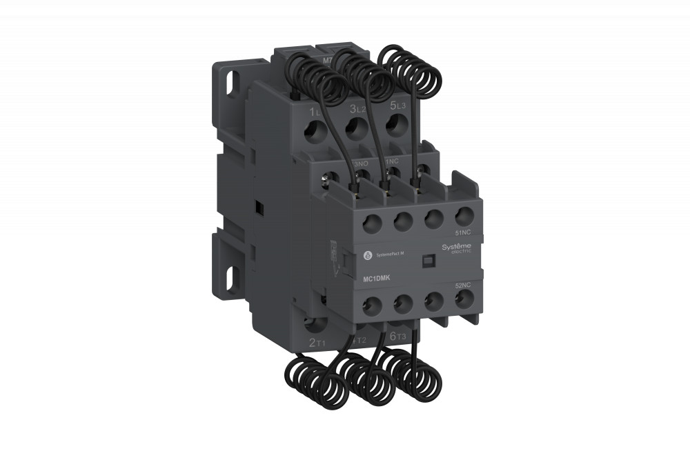 Systeme Electric SystemePact MCP  Контактор MC1D для конденсаторных батарей 20 квар 1НО/2НЗ 220V 50/60ГЦ фото