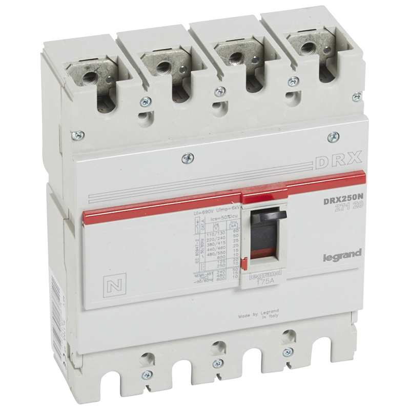 Legrand DRX250 фиксированный 4P 175А 25кА. фото
