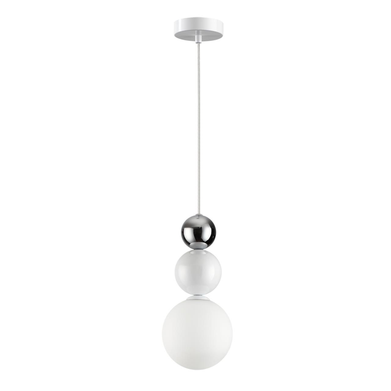 Lumion 6559/1 SUSPENTIONI LN24 белый/белый, хром/металл/металл, стекло Подвес G9 1*20W 220V BONBONES фото