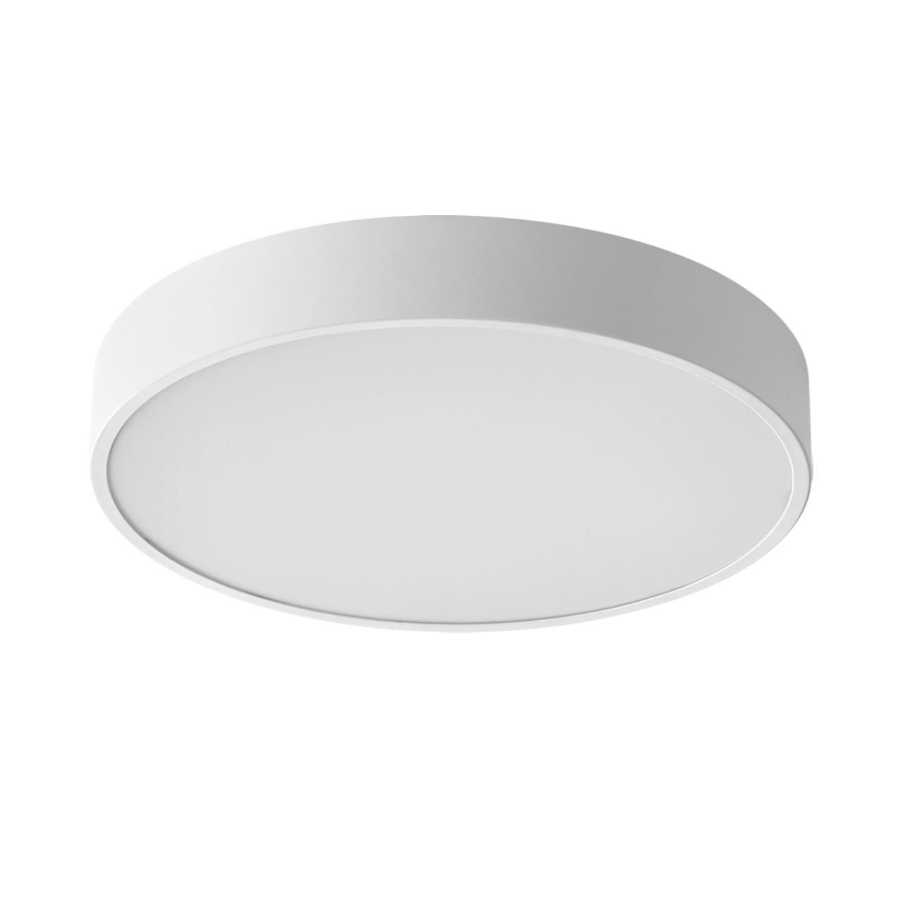 Sonex 7755/36L MITRA LED SN Светильник металл/акрил/белый LED 30Вт+6Вт(подсветка) 3000K D400 IP20 QUASAR фото