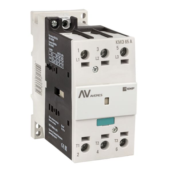 EKF Контактор КМЭ 65А 400В АС AVERES фото
