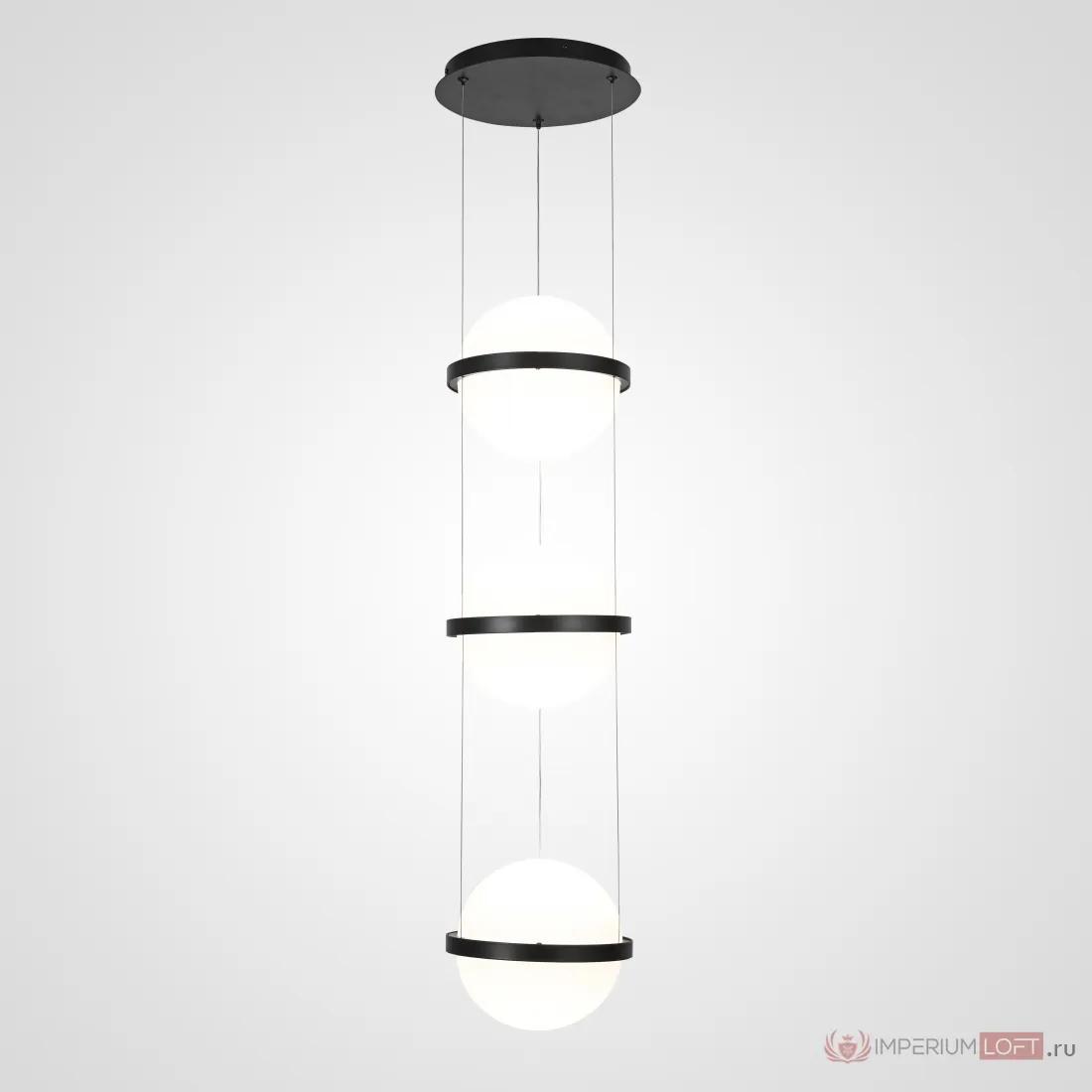 ImperiumLoft Подвесной светильник PALMA Wall lamp 3 шара фото