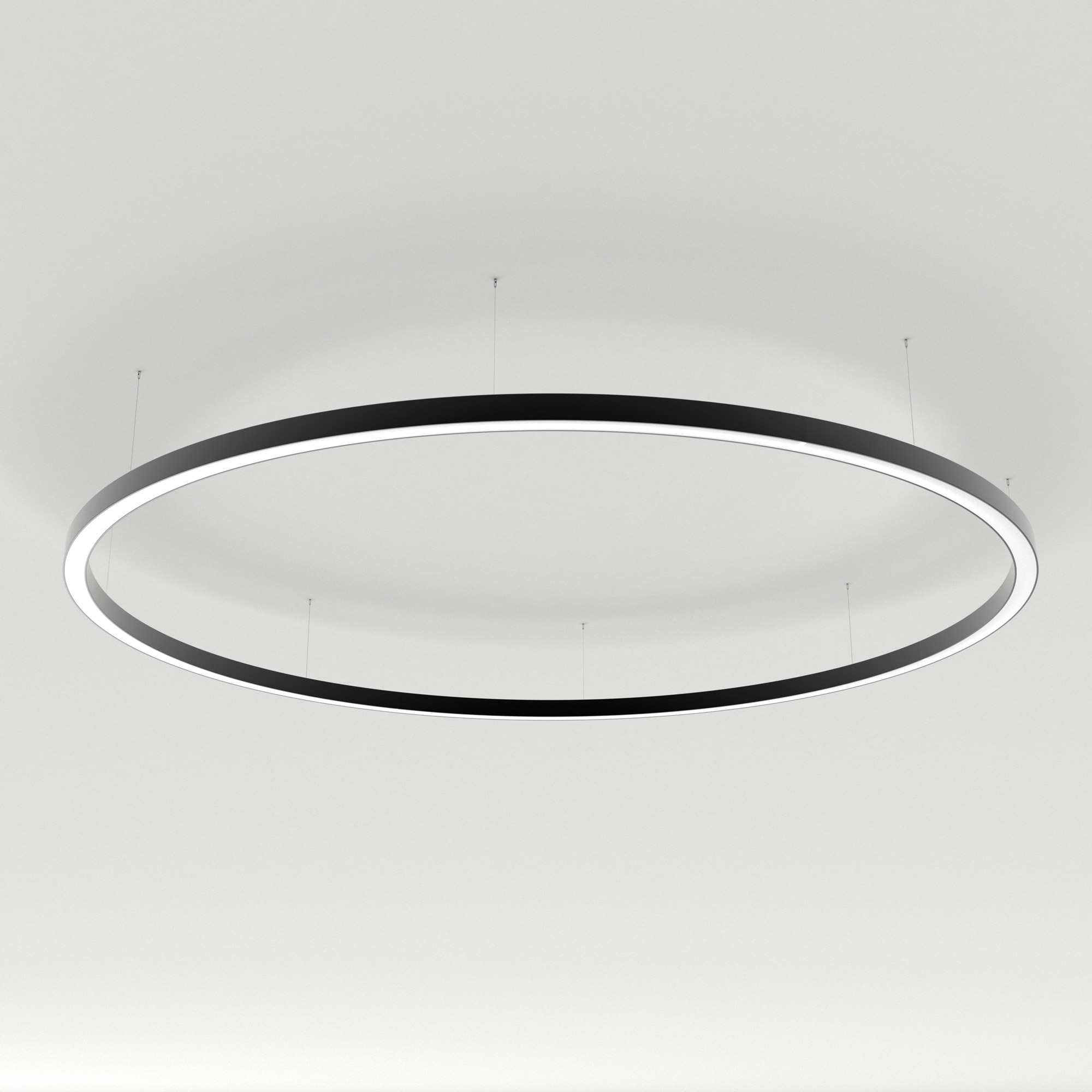 Arlight Светильник SP-LINE-HANG-ARC-O3535-D1500-124W Warm3000 (BLACK, 230V) (Металл) фото