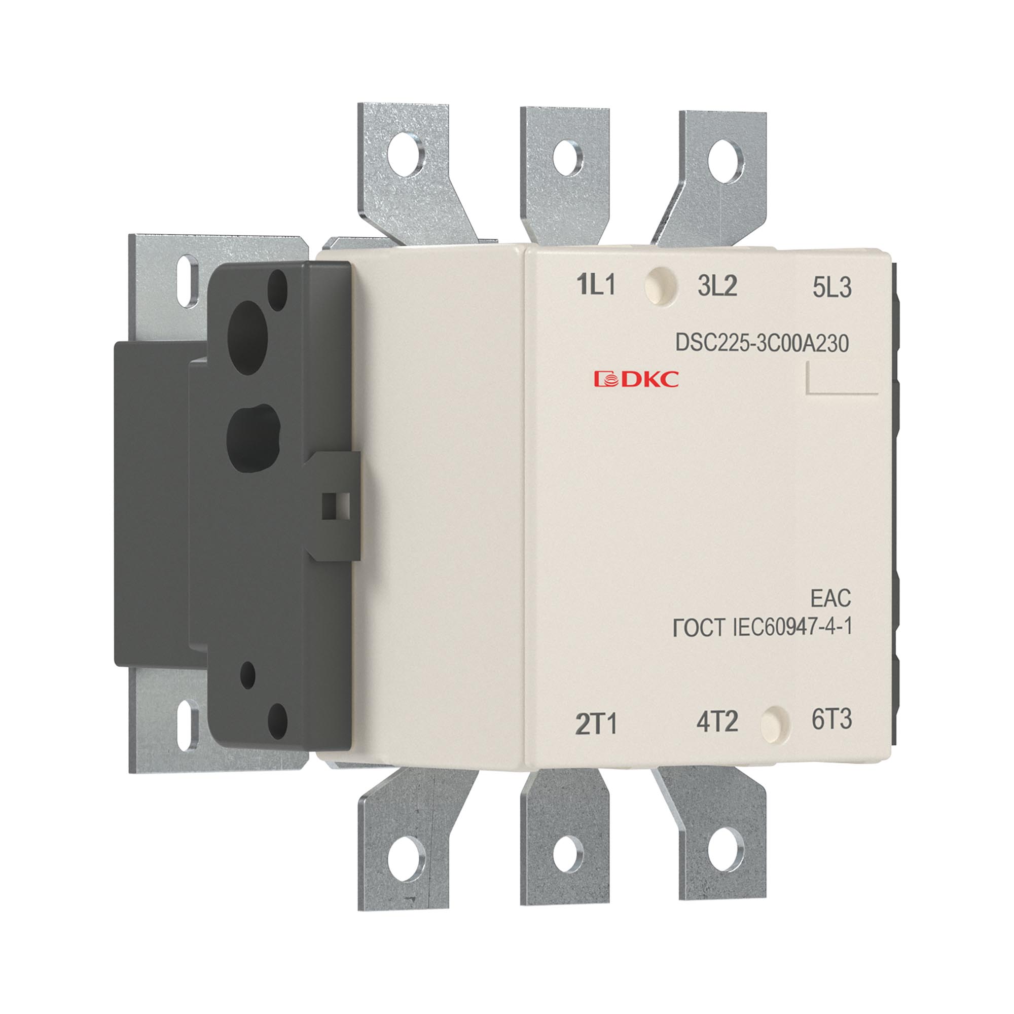 DKC Магнитный контактор DSC225-3C00A230 225А 110кВт (AC3)  кат 220В AC фото
