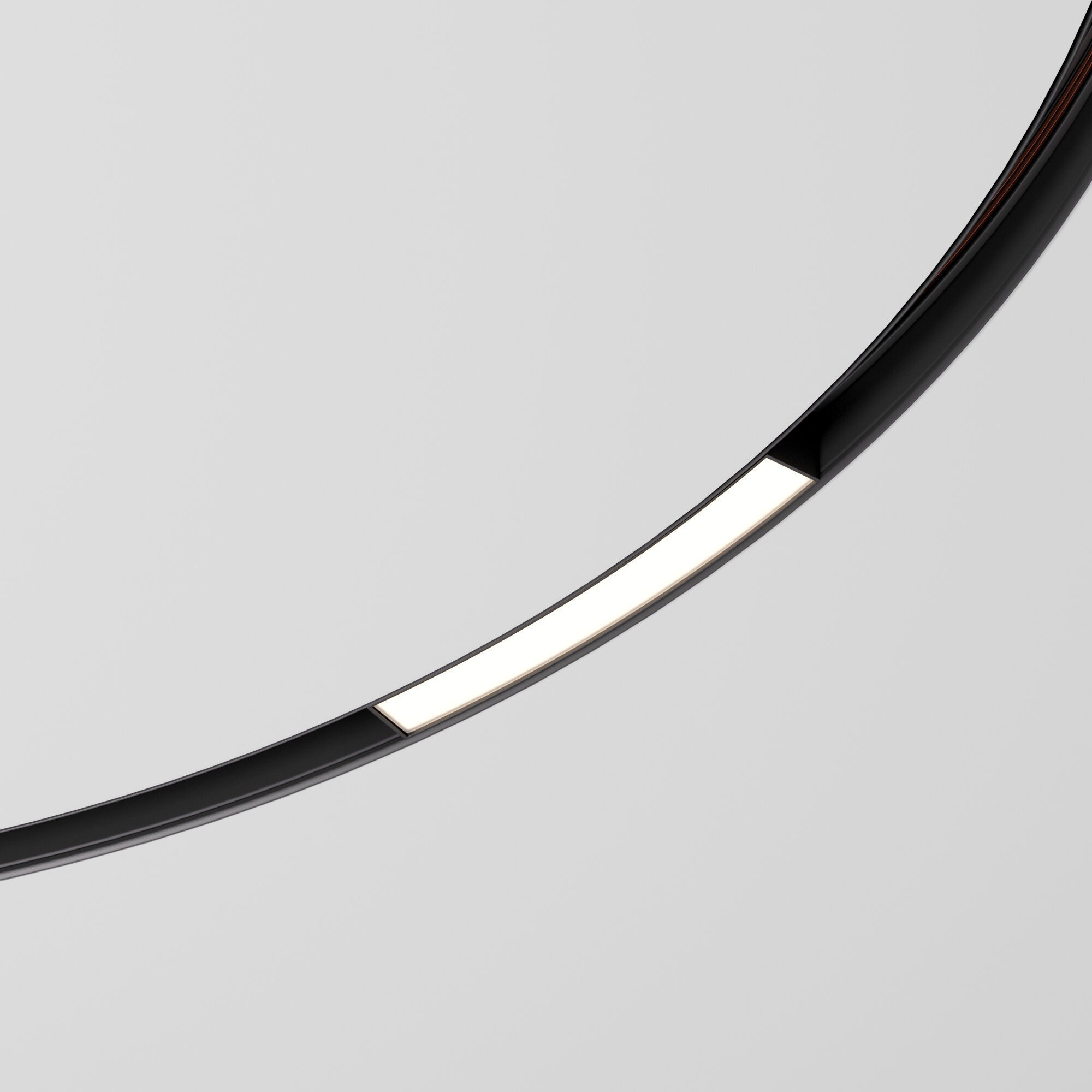 Elektrostandard Slim Magnetic Трековый светильник 8W 4200K Planar (чёрный) (Ø1200мм) 85181/01 фото