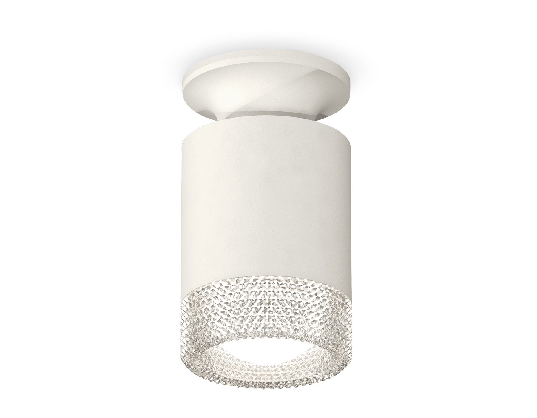 Ambrella Комплект накладного светильника XS6301102 SWH/CL белый песок/прозрачный MR16 GU5.3 (N6901, C6301, N6150) фото