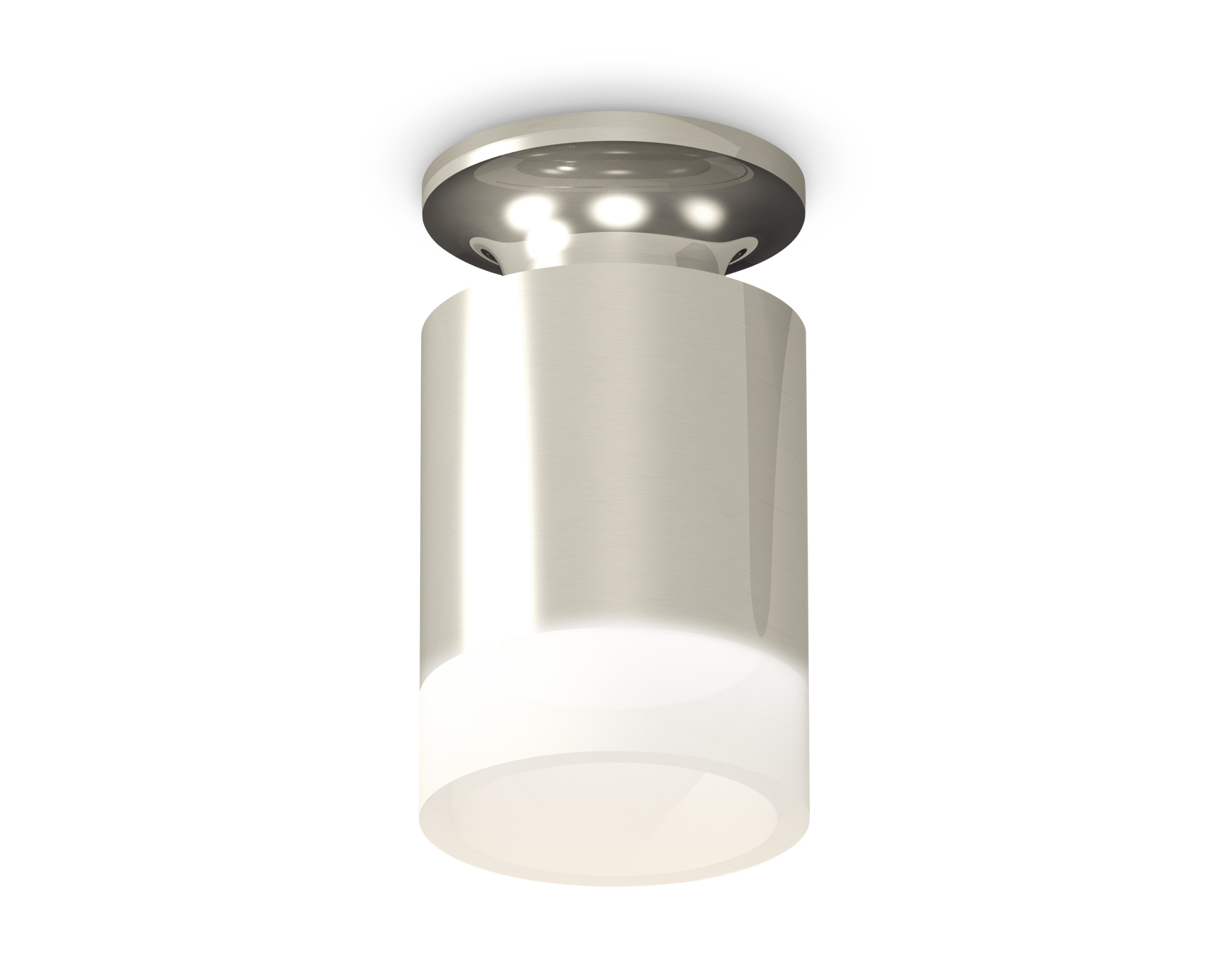 Ambrella Комплект накладного светильника XS6305044 PSL/FR серебро полированное/белый матовый MR16 GU5.3 (N6903, C6305, N6248) фото