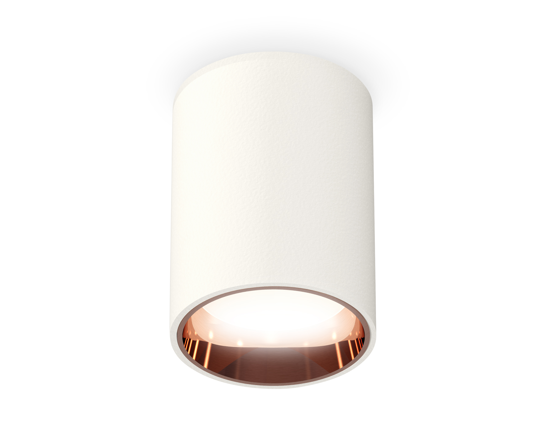 Ambrella Комплект накладного светильника XS6312024 SWH/PPG белый песок/золото розовое полированное MR16 GU5.3 (C6312, N6114) фото