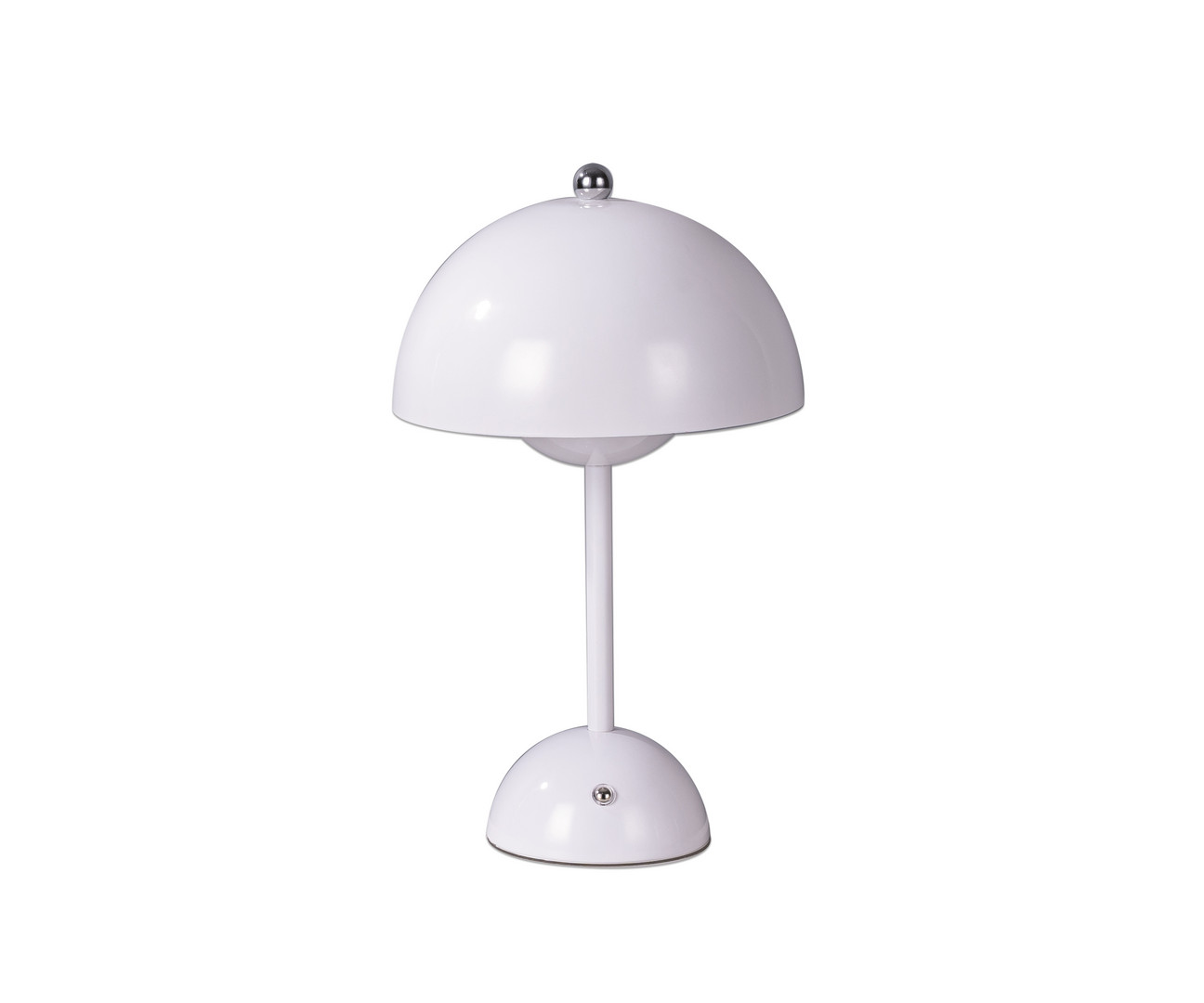Kink Light 07202-T,01 Автономная настольная лампа диммируемая Аврели белый d31 h18 Led 2,5w (3000-6000K) фото
