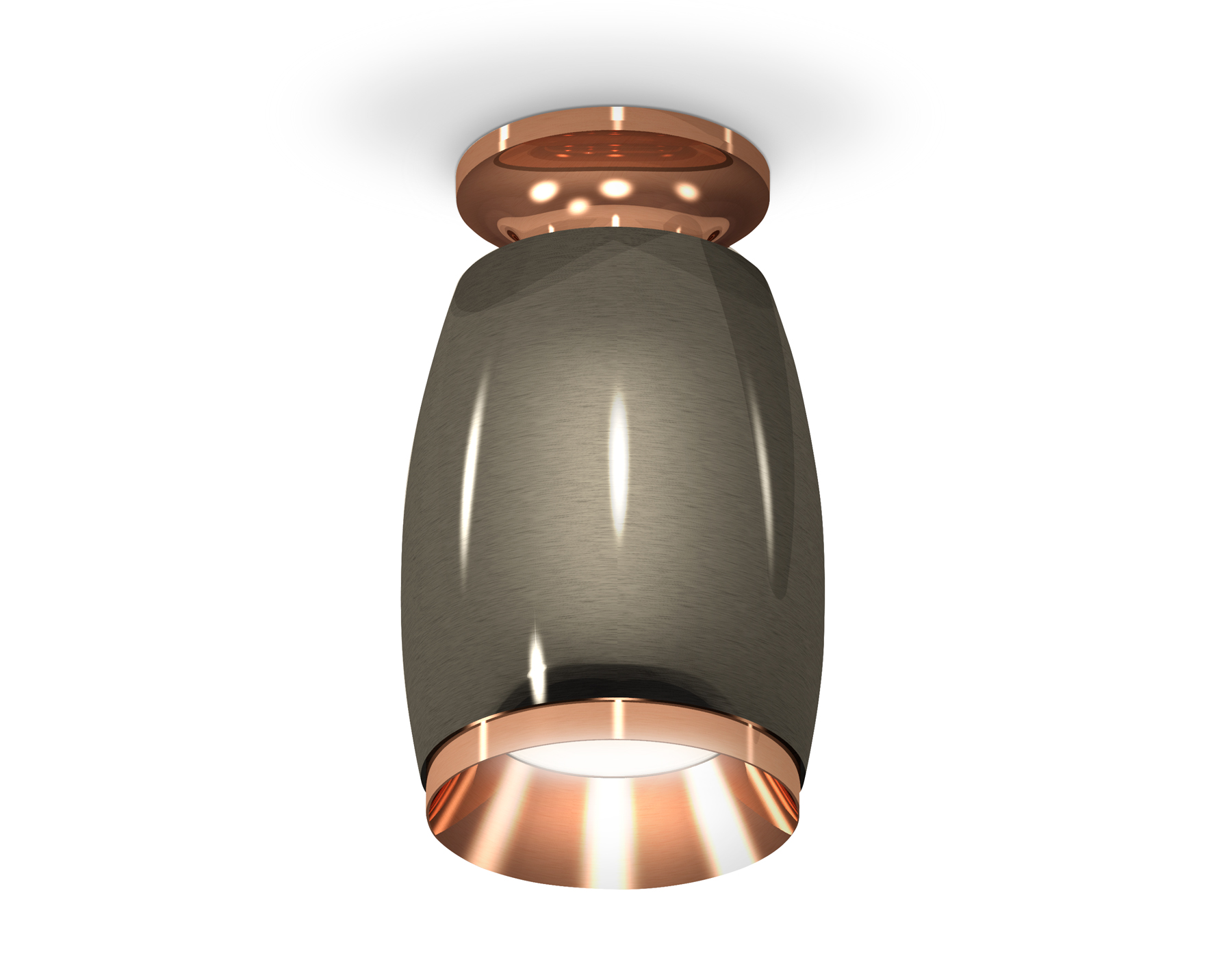 Ambrella Комплект накладного светильника XS1123044 DCH/PPG черный хром/золото розовое полированное MR16 GU5.3 (N6906, C1123, N7035) фото