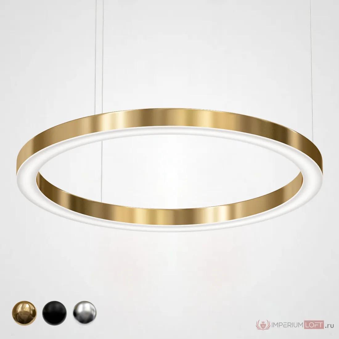 ImperiumLoft Люстра Light Ring Horizontal D100 Золото фото