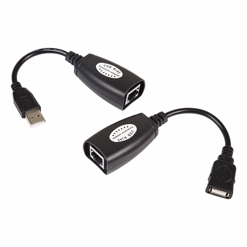 REXANT USB удлинитель по витой паре (8p8c). фото