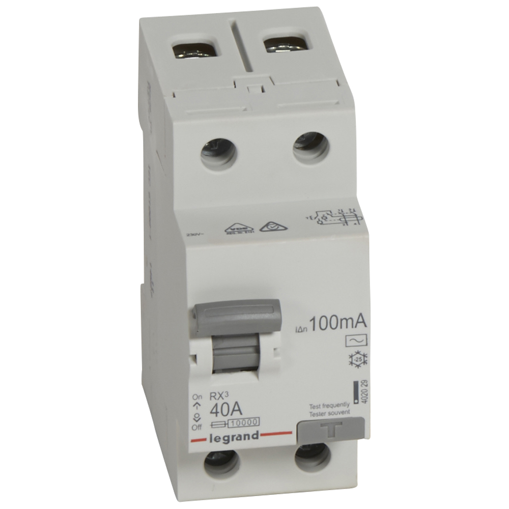 Legrand RX3 УЗО 2P 100мА 40А (AC). фото