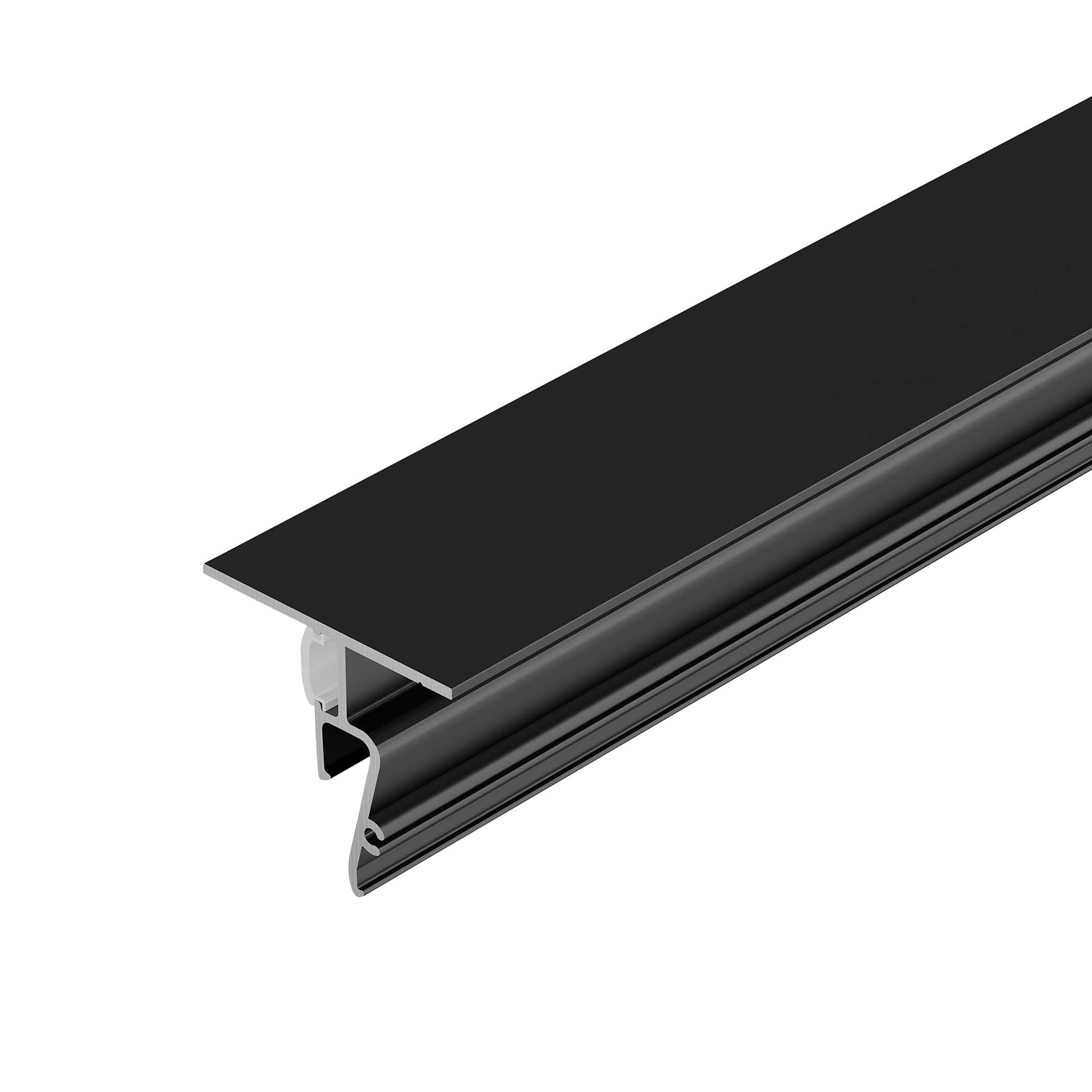 Arlight Профиль STRETCH-SHADOW-CEIL-2000 BLACK (A2-CONTOUR-PRO) (Алюминий) фото