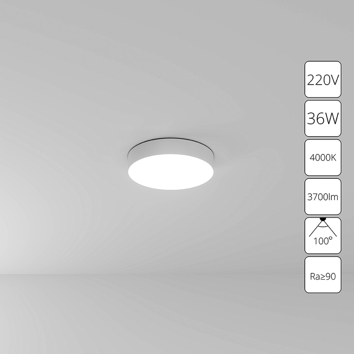 Arte Lamp A6635PL-1WH СВЕТИЛЬНИК ПОТОЛОЧНЫЙ FADO 300мм 35Вт 2800Лм 4000К фото