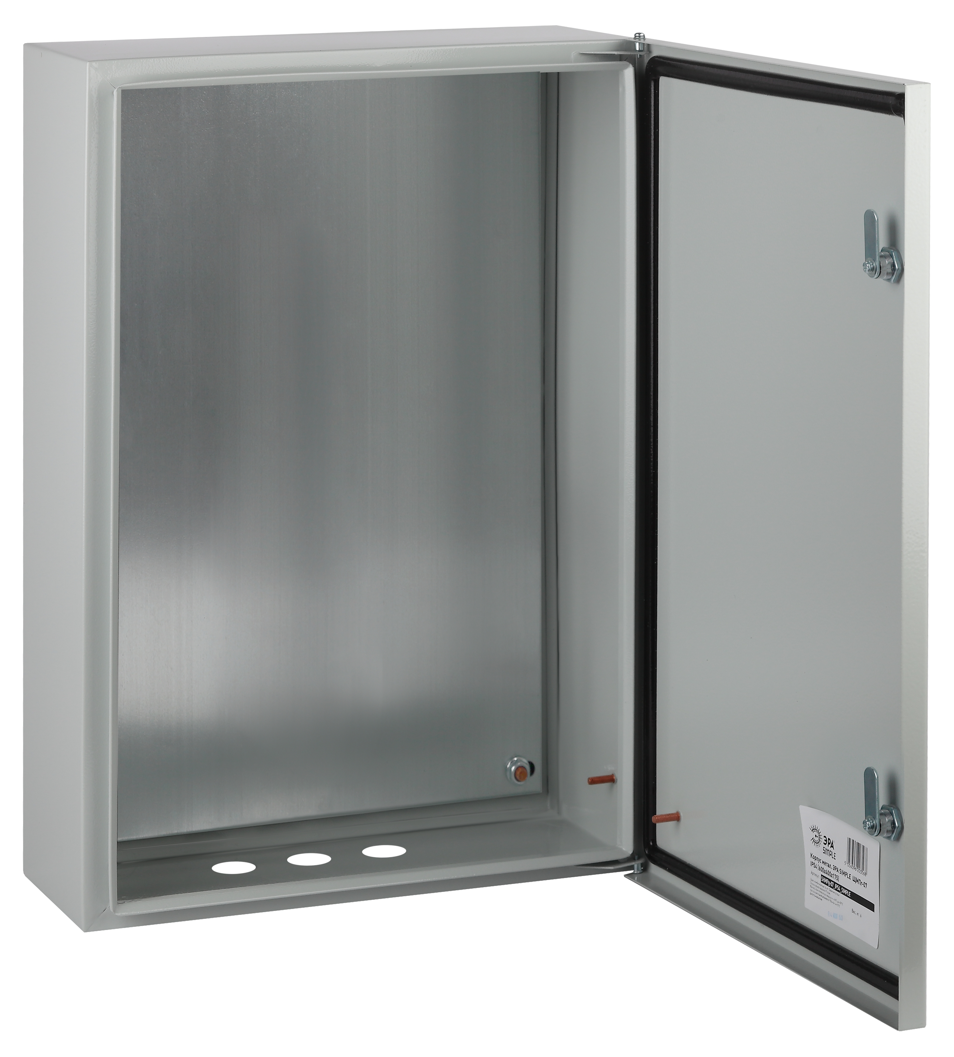 ЭРА Корпус металлический SIMPLE ЩМПг-07 (600х400х175) IP54 У2 серый фото