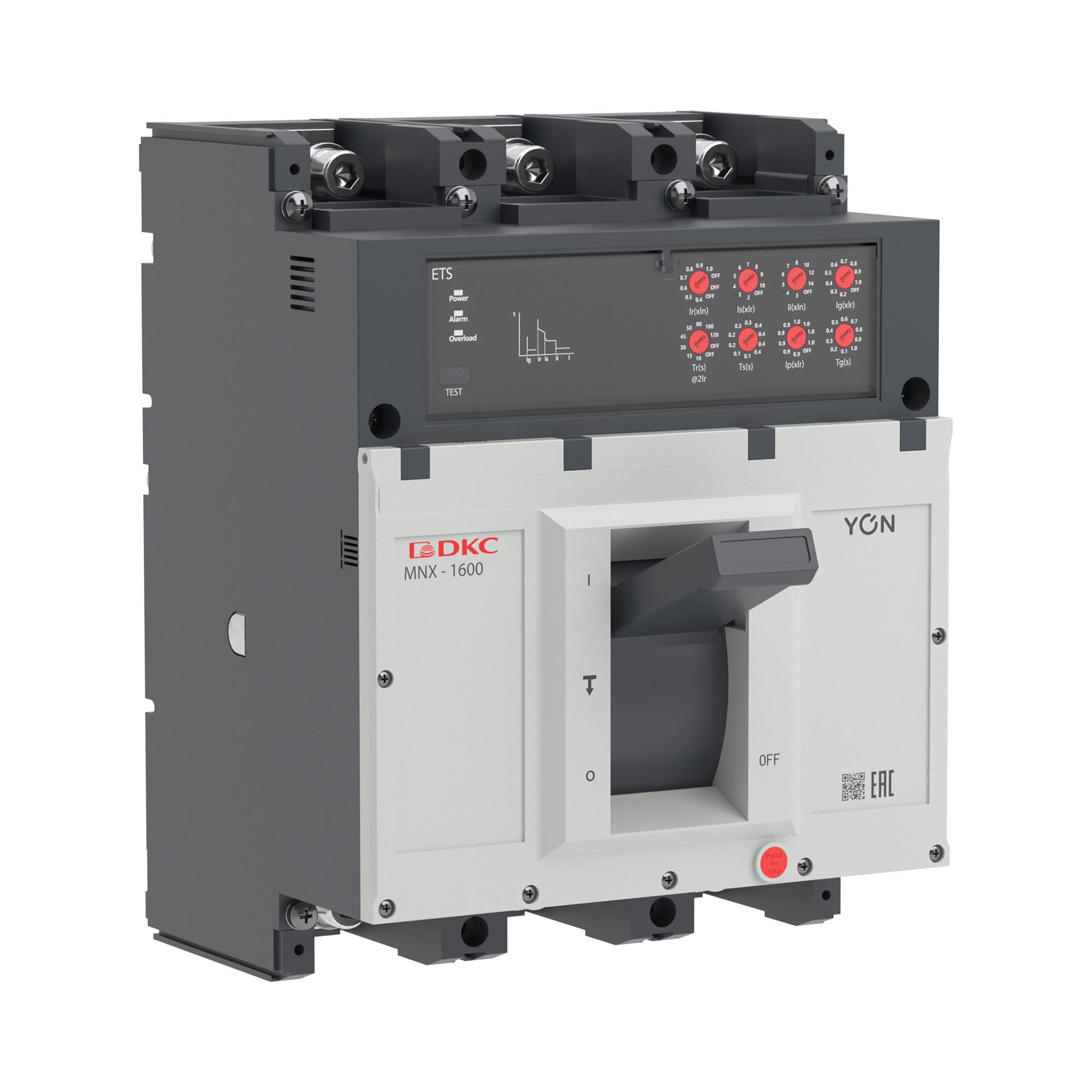 DKC Авт. выкл. YON pro MNX1600L 3P 1250A 70kA при AC415V расц. ETS фото