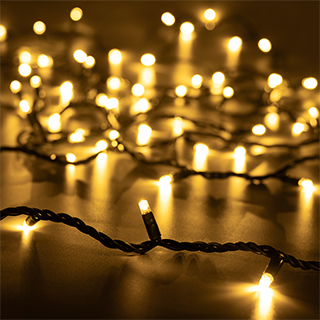 Arlight Светодиодная гирлянда ARD-STRING-PRO-10000-GREEN-100LED-STD WARM (230V, 7W) (Ardecoled, IP65) фото