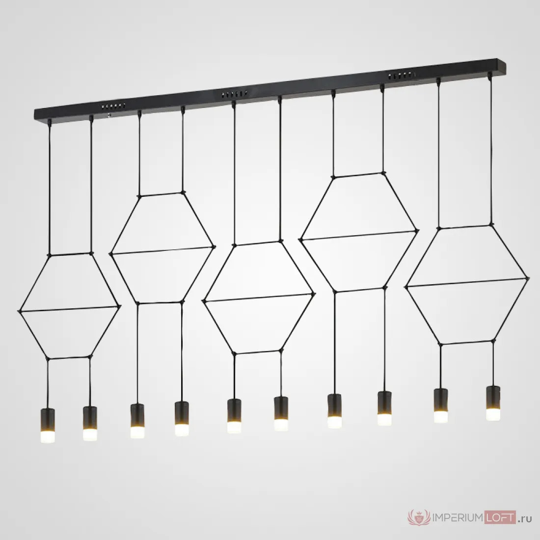 ImperiumLoft Подвесной светильник Vibia Wireflow Lineal Pendant Light 0331 фото