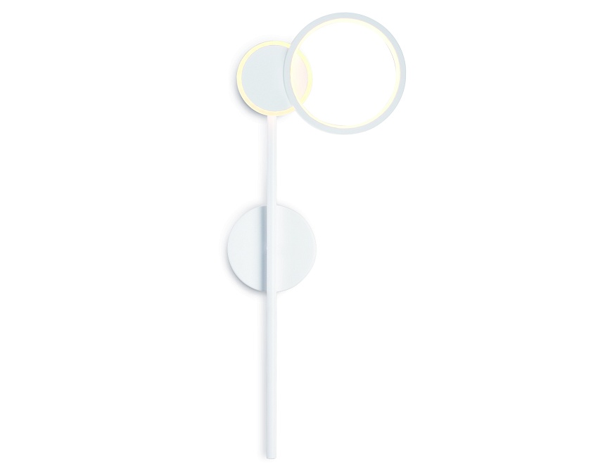 Ambrella Настенный поворотный светодиодный светильник FL5191 SWH белый песок LED 3000K 9W 600*221*30 фото