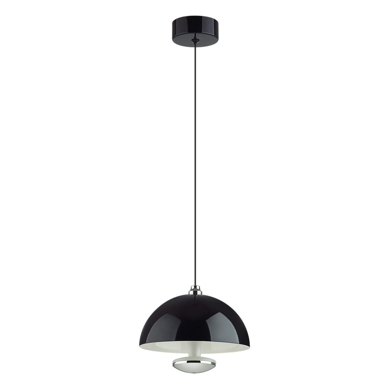 Lumion 6568/6L LEDIO LN24 белый/черный, хром/металл, акрил/ Подвес 3000-6000K LED 6W 220V GLOBE фото