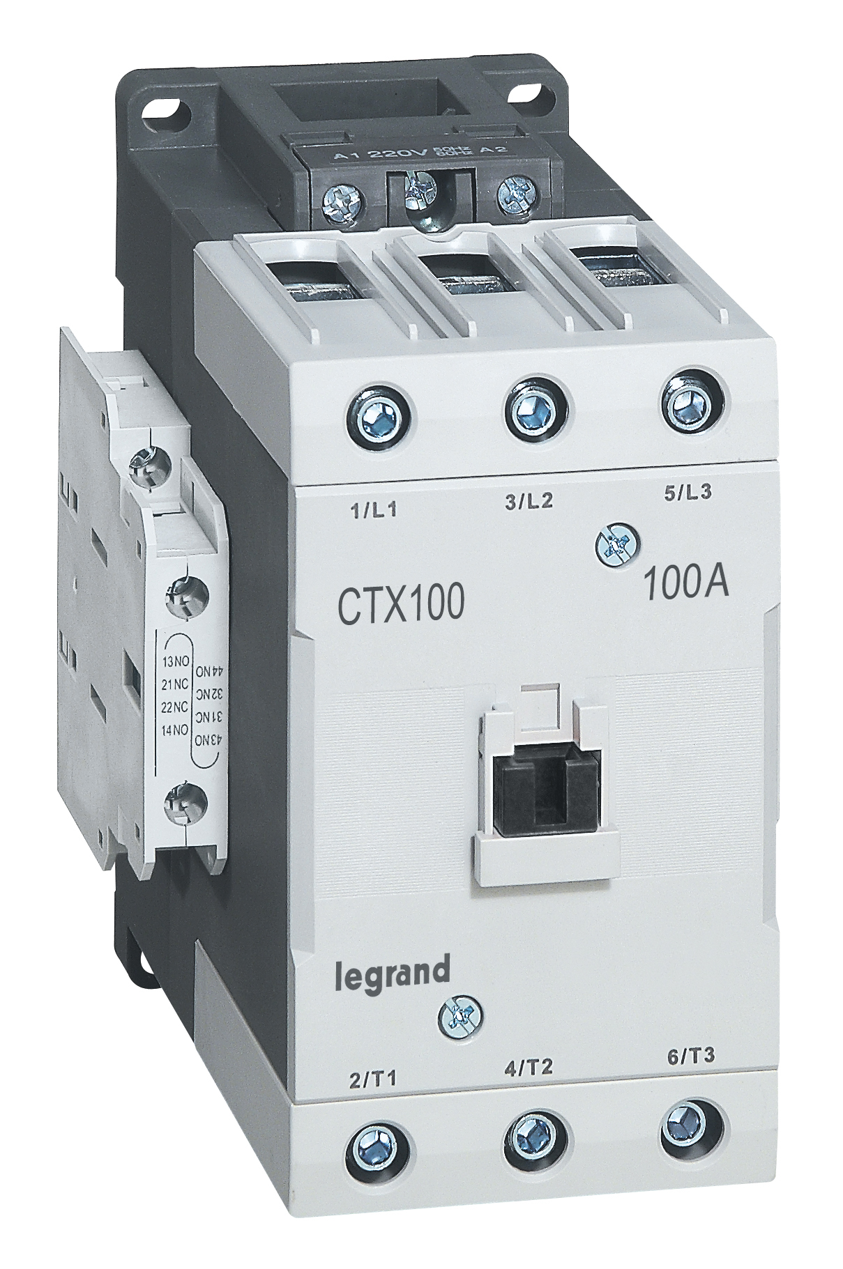 Legrand CTX3 Контактор 100 3P 100A (AC-3) 2но2нз ~380В. фото