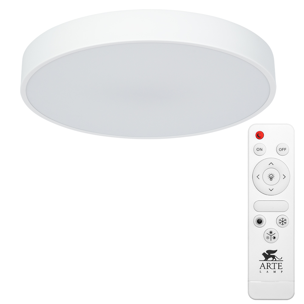 Arte Lamp A2661PL-1WH Потолочный светильник LED 60W 2700-4500K фото