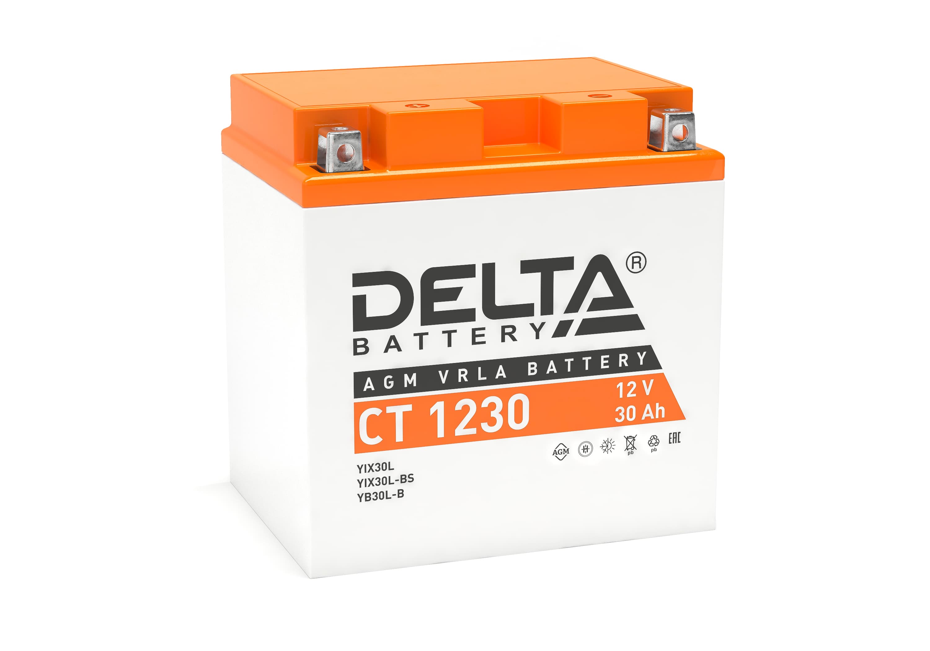 Delta Аккумулятор CT 1230 (12V/30Ah) фото