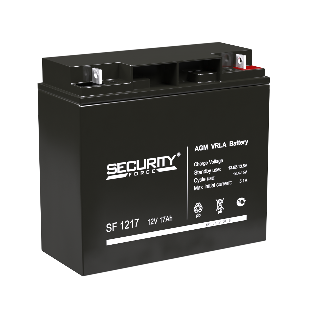 Аккумулятор Security Force SF 1217 (12V/17Ah) фото