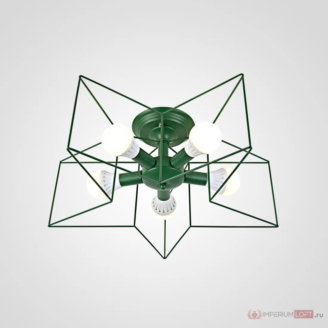 ImperiumLoft Потолочная люстра ASTERI Green фото