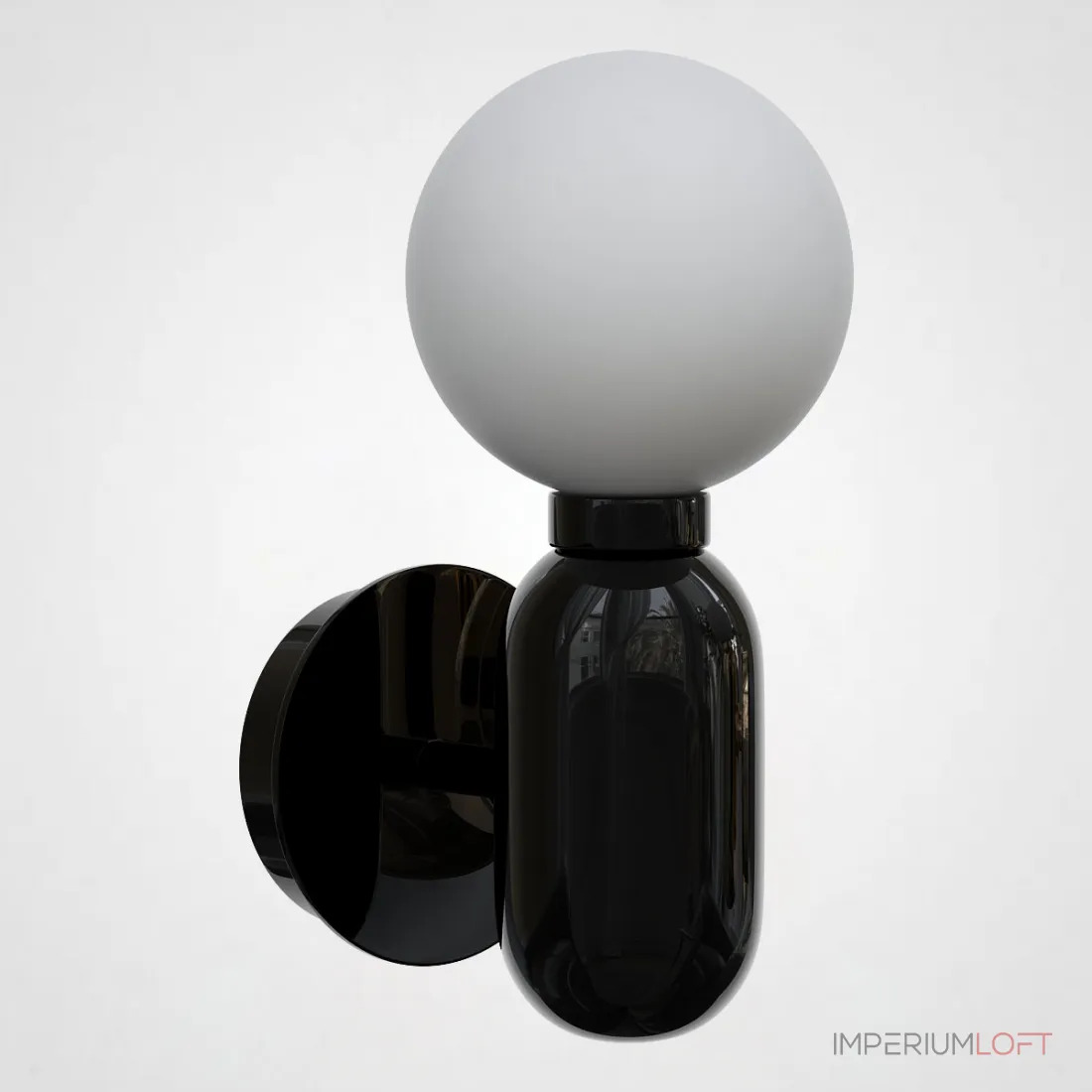 ImperiumLoft Бра Parachilna Aballs black D15 фото