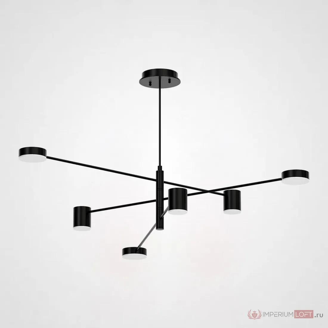 ImperiumLoft Люстра MOTVIKT Black 6 фото