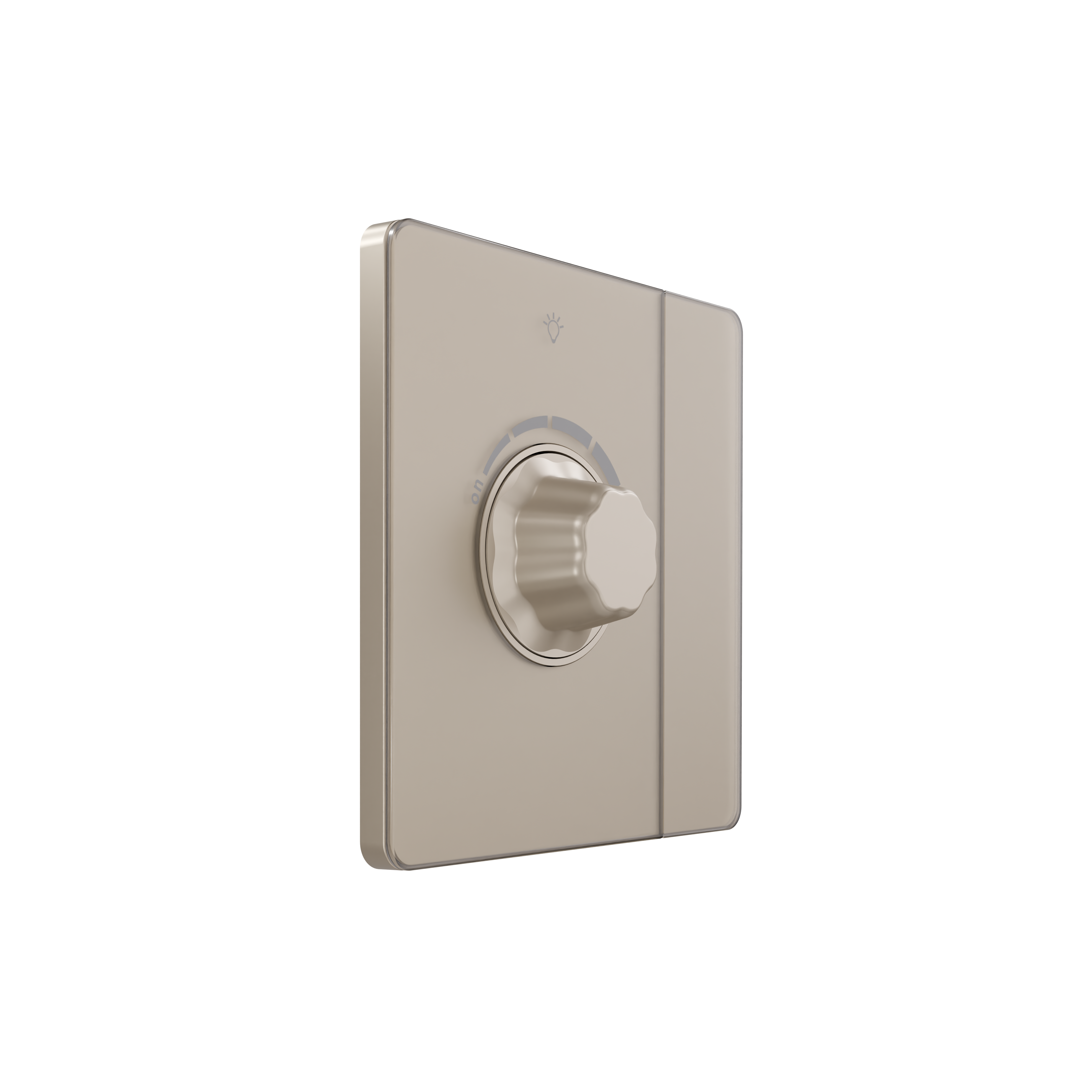 Systeme Electric Systeme Infinity Песчаный берег Светорегулятор TRIAC c выключателем 300Вт фото