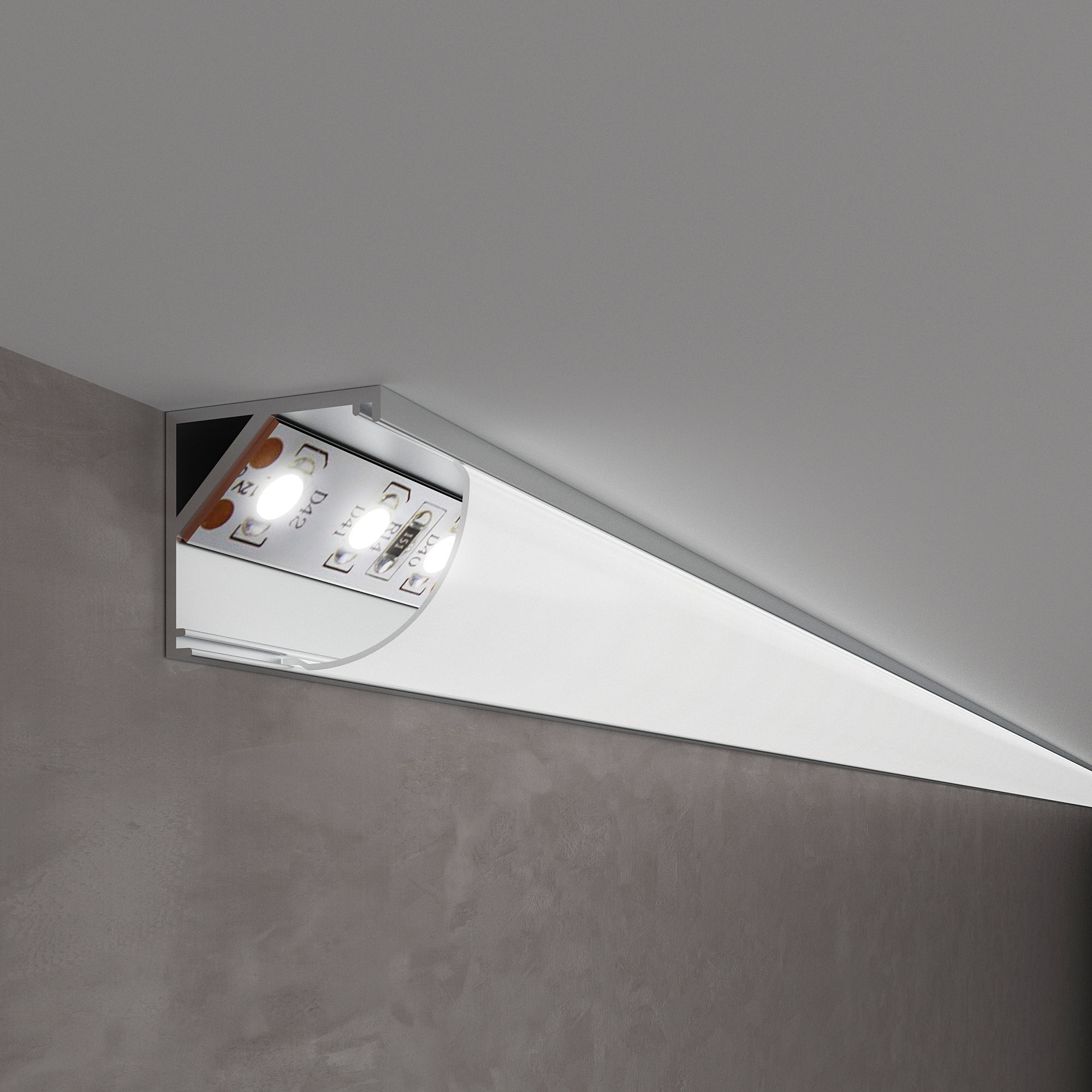 Elektrostandard LL-2-ALP008 / Угловой алюминиевый профиль для LED ленты (под ленту до 10mm) фото