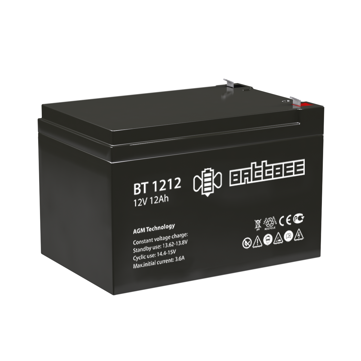 Аккумулятор Battbee BT 1212 (12V/12Ah) фото