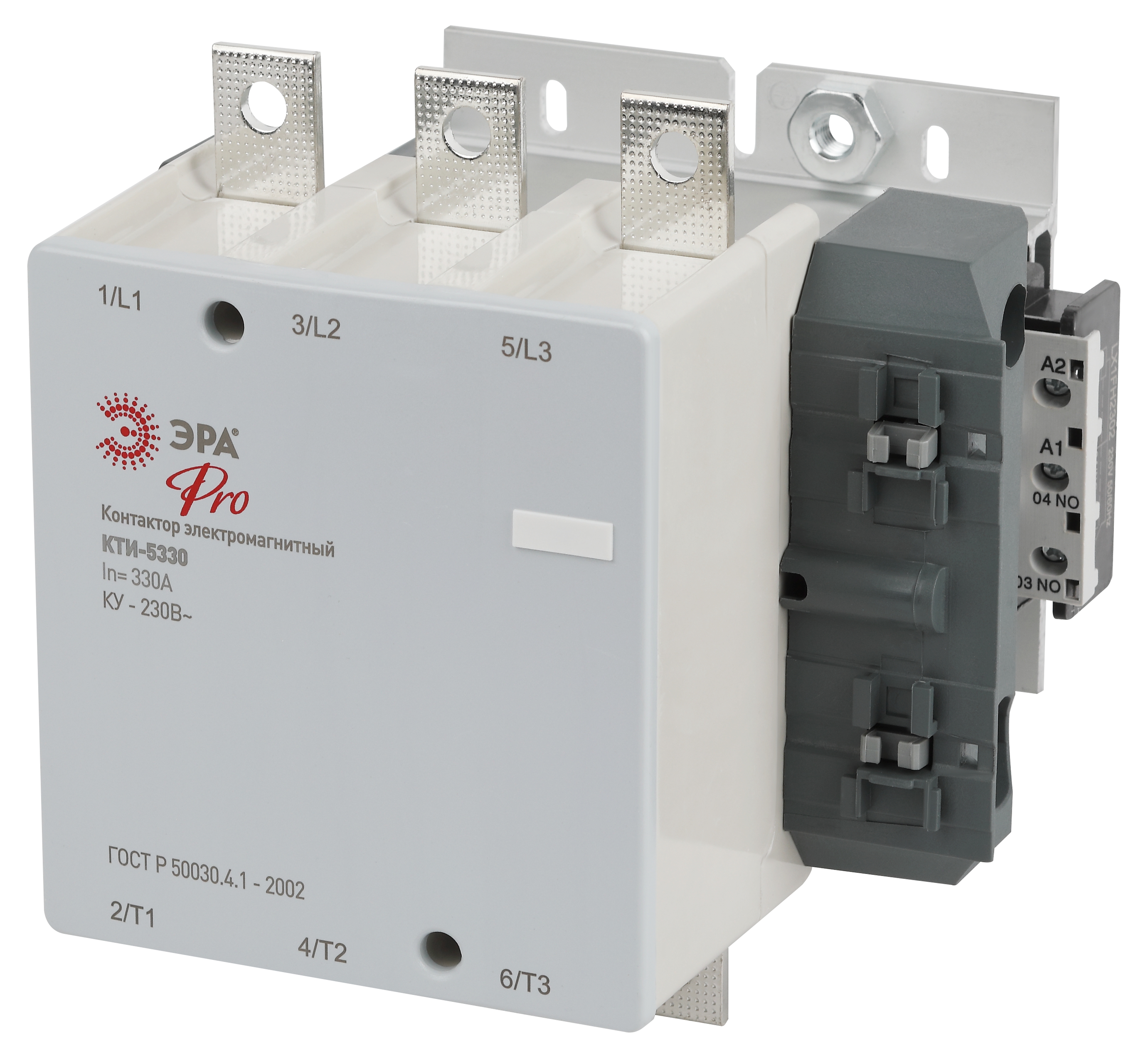 ЭРА Контактор КТИ-5330 PRO KKT50-330-230-10-E 330А 230В/АС3 фото