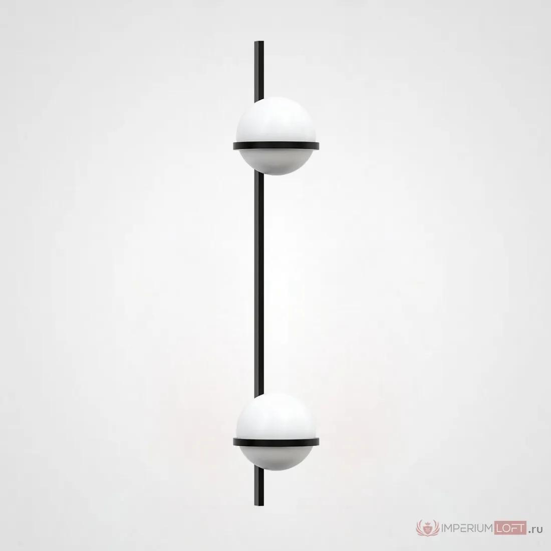 ImperiumLoft Бра PALMA Wall lamp 2 шара вертикальная фото