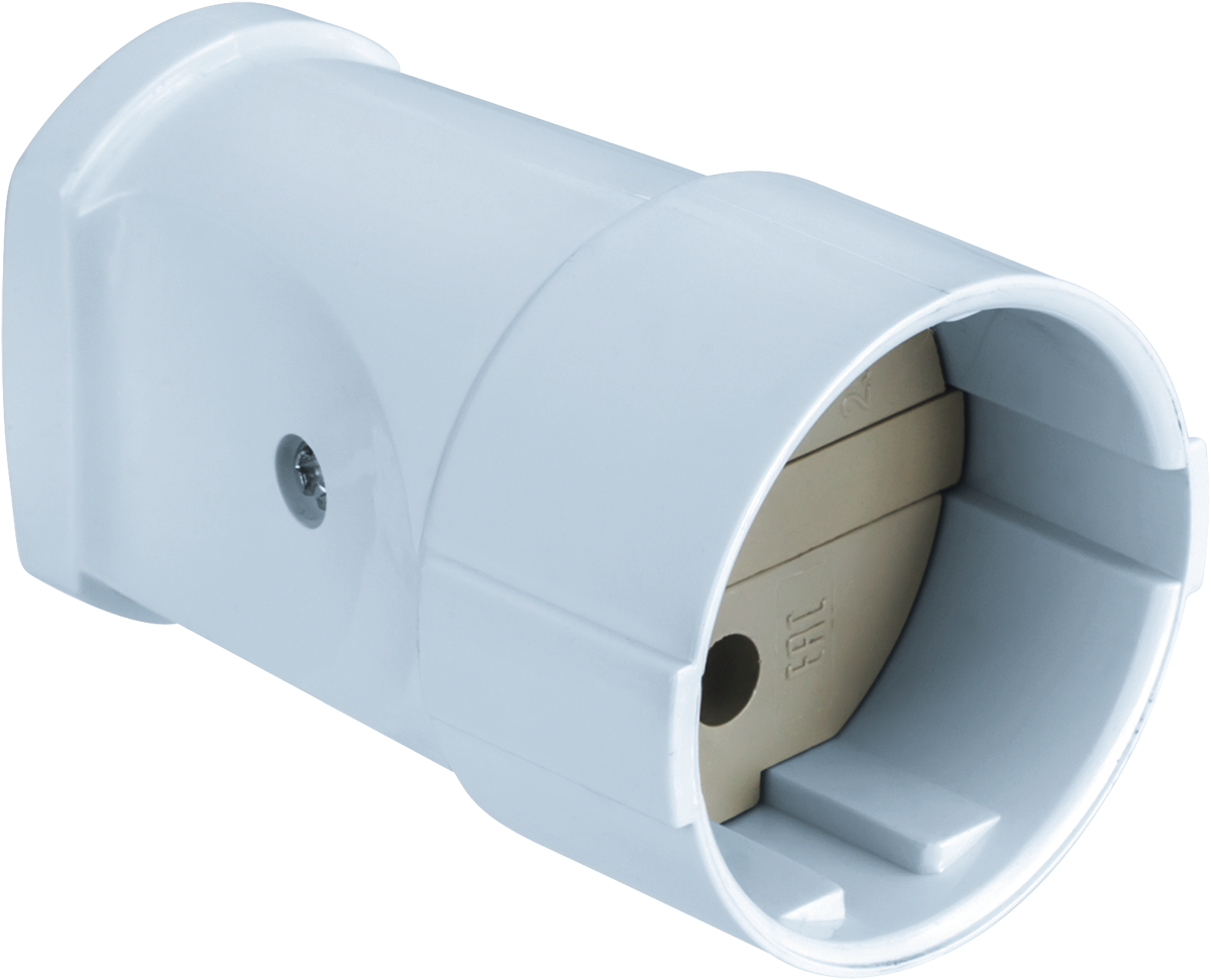 Розетка Navigator NCA-SK01-10A-X-WH переносная б/з белая (200/20/1)