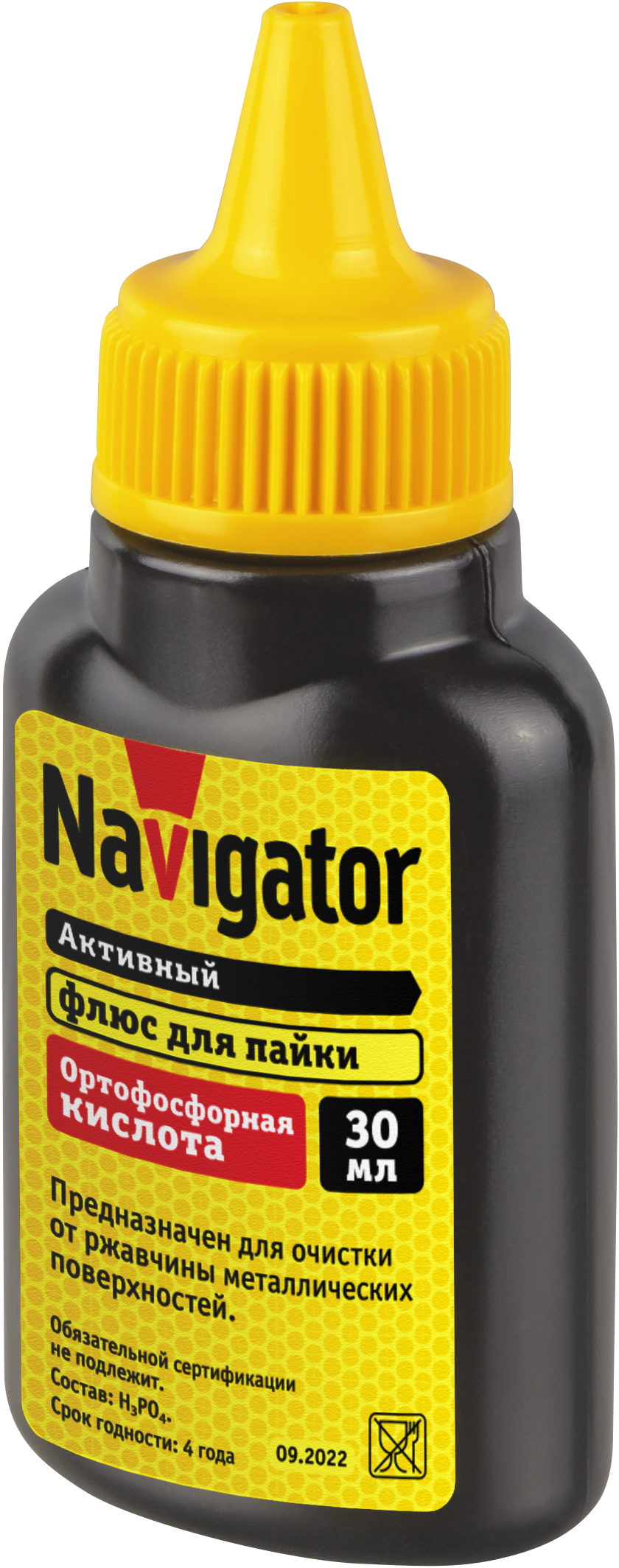 Флюс Navigator NEM-Fl04-F30 (ортофосфорная кислота, 30мл) (240/10/1)