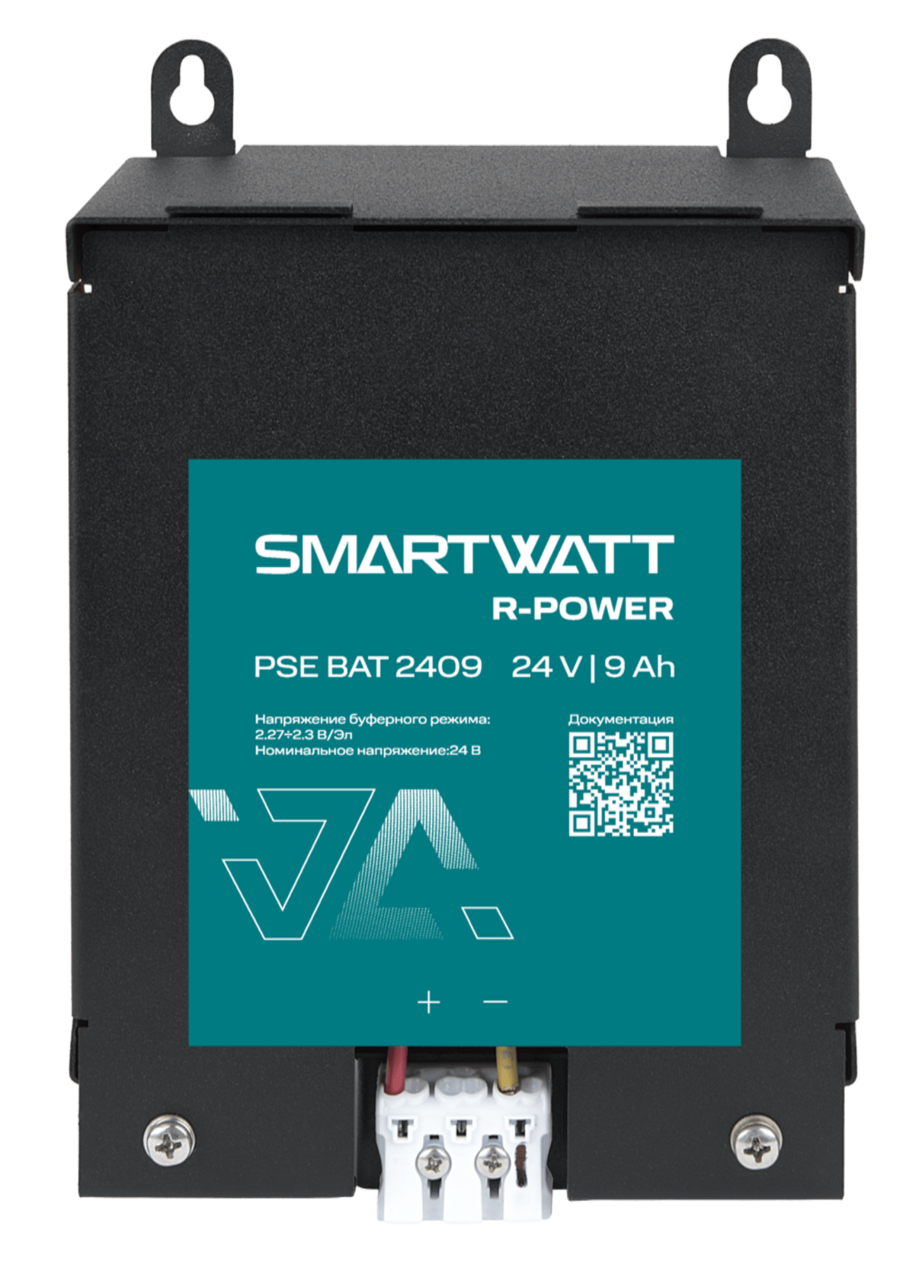 SMARTWATT Батарейный модуль на DIN рейку PSE BAT 2409 R-POWER, 24 В, 9 Ач фото