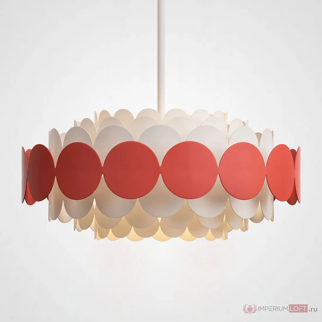 ImperiumLoft Люстра на штанге ASOLA D60 Red by фото