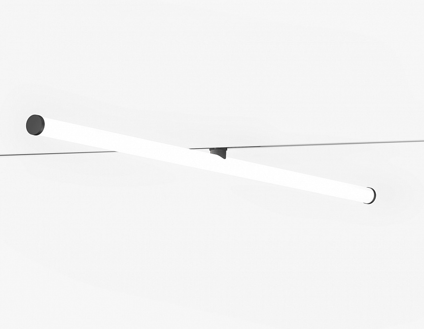 Ambrella Светильник светодиодный трековый Magnetic 48V 10mm GL2380 BK черный IP20 30W 3CCT 3000-6400K 900*25*73 фото