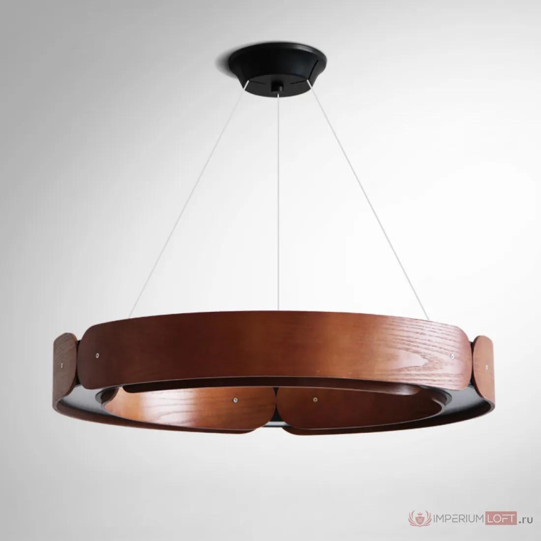 ImperiumLoft Подвесной кольцевой светильник RANGE 1 D70 Red wood фото